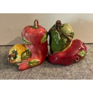 Large Chile Pepper Salt and Pepper Shakers  # 1783